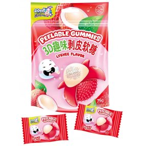 SWEET FLASH PEELABLE GUMMIES LYCHEE 65g