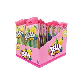 SWEET FLASH JELLY STRAWS 160G (24)