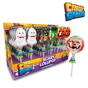 CANDY GANGS SCARY LOLLIPOP 15G (20X30)