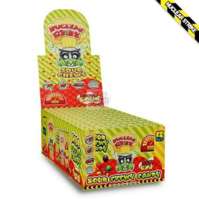 NUCLEAR STRIKE SOUR CHEWS 60G (12)