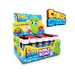 CANDY GANGS SOAP BUBBLE 50ML (24DB)