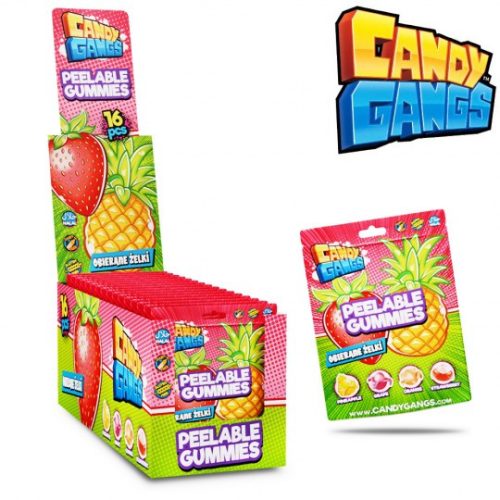 CANDY GANGS PEELABLE GUMMIES 48G (8*16)