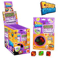 CANDY GANGS HORROR PEELABLE GUMMIES 48G