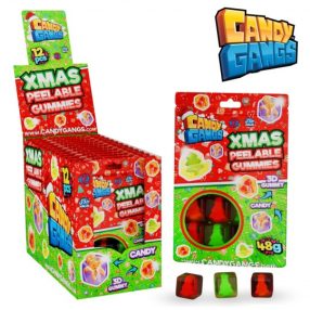 CANDY GANGS X-MAS PEELABLE 48G (12*12DB)