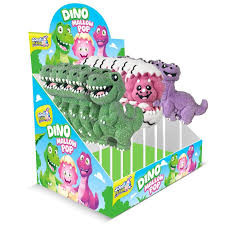 SWEET FLASH DINO MALLOW POP 45G(4*18)