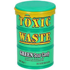 TOXIC WASTE GREEN SOUR 42G (12)