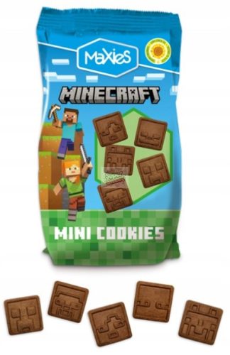MAXIES MINECRAFT CSOKIS KEKSZ 100G (12)