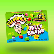 WARHEADS JELLY BEANS 113G (12)
