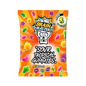 BRAIN BLASTERZ TROPICAL GUMMIES 100G (16