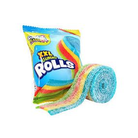 SWEET FLASH XXL GUMMY ROLLS 40G (6*24)