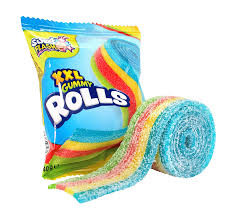 SWEET FLASH XXL GUMMY ROLLS 40G (6*24)