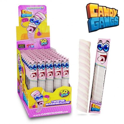 CANDY GANGS TWISTED MARSHMALLOW 12G (50)