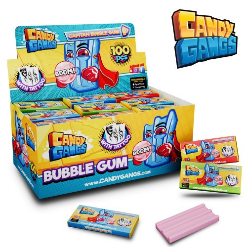 CANDY GANGS CAPTAIN BUBBLE (24*100DB)
