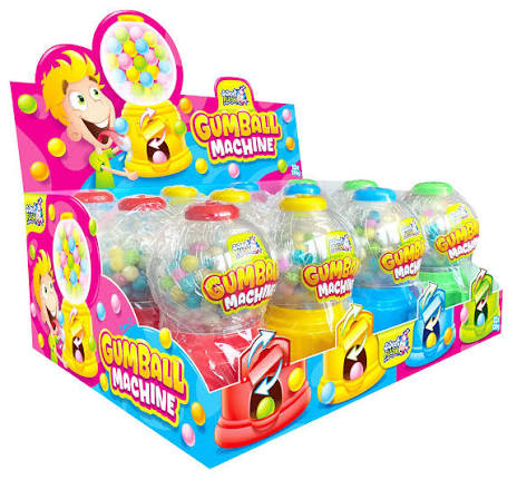 SWEET FLASH BUBBLE GUM MACHINE (6*24)